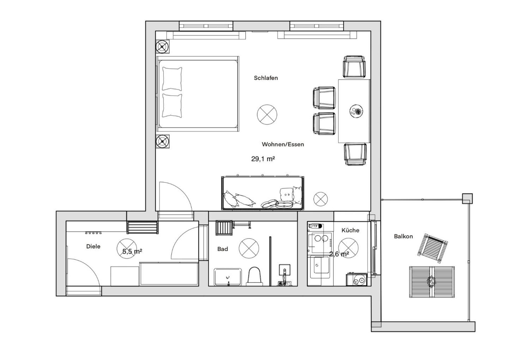 Pineapple Apartments Studio-Apartment Am Zwinger Dresden Eksteriør billede
